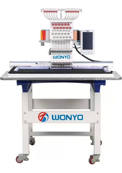 WY1201CM Tek Kafa 12 Iğne Nakış Makinesi (80CM x 50CM Işleme)