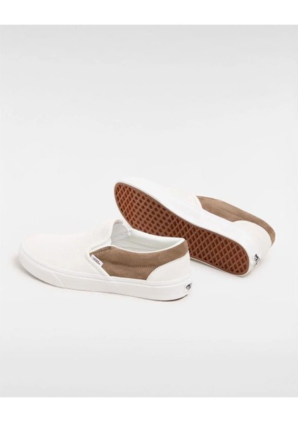 Classic Slip-On Unisex Bej Sneaker