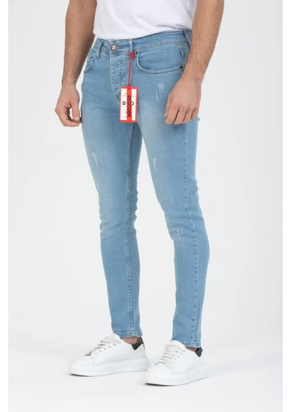 Redcode Jeans Erkek Slim Fit Likralı Kot Pantolon