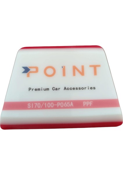 Point Ppf/tph Silikon Çekçek Ragle Cam Filmi Çekme Uygulama Aparatı Kırmızı 10X7CM P065A