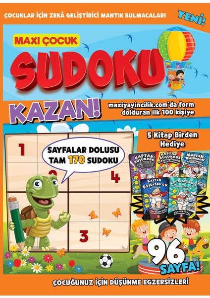 Çocuk Sudoku 2. Sayı - 2024