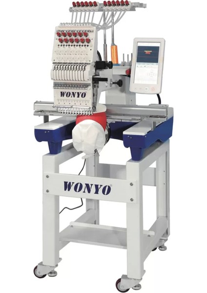 WY1201C Tek Kafa 12 Iğne Nakış Makinesi (54CM x 36CM Işleme Alanı)