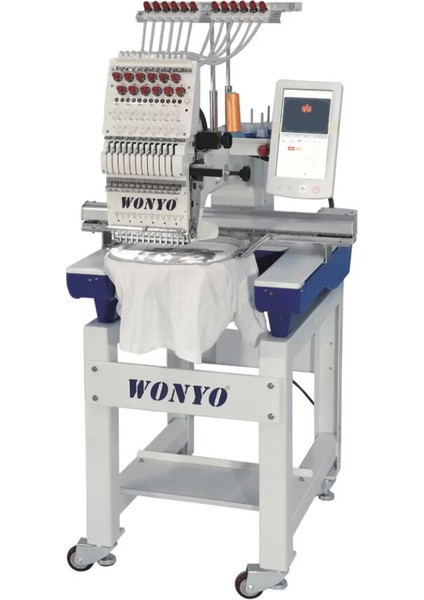 WY1201C Tek Kafa 12 Iğne Nakış Makinesi (54CM x 36CM Işleme Alanı) fiyatları