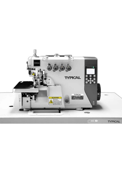 GN-7100-5/D3 Elektronik Direct Drive Full Otomatik 5 Iplik Overlok Dikiş Makinası