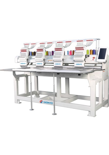 WYQ1204 4 Kafa 12 Iğne Nakış Makinesi (40CM x 50CM Işleme Alanı) fiyatları