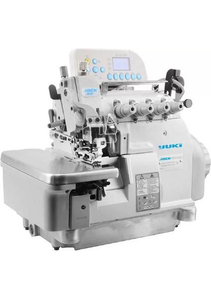 / Jack JK798TE-5-516-03/233 5 Iplik Overlok Makinası Full Otomatik Iplik Kesicili Transportlu (Safari )