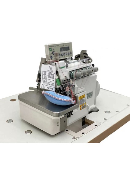 SK-5214EXT-04UBT 4 Iplik Transportlu Tam Otomatik Akıllı Iplik Kesicili Overlok Makinası modelleri
