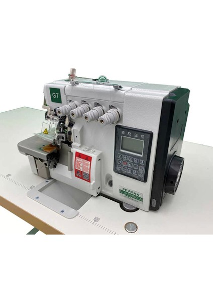SK-05GT-UBT 5 Iplik Tam Otomatik Akıllı Elektrikli Iplik Kesicili Overlok Makinası indirimleri