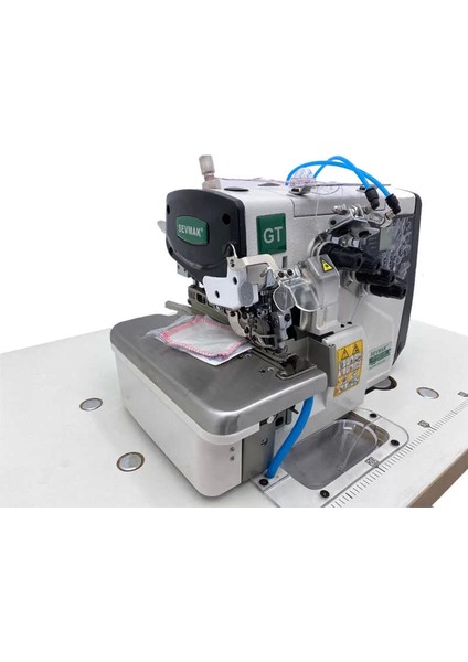 GT-04UBT-BK 4 Iplik Kıstırmalı Tam Otomatik Akıllı Iplik Kesicili Hava Sistemli Overlok Makinası fırsatları