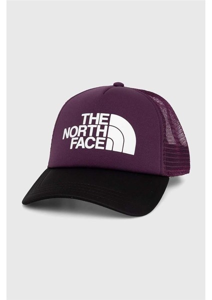 The North Face Tnf Logo Trucker Unisex Mor Şapka