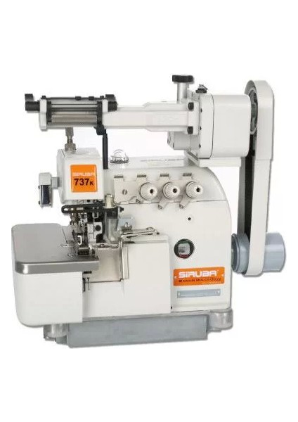 737K/LFC-3 3 Iplik Lastik Vericili Overlok Makinası