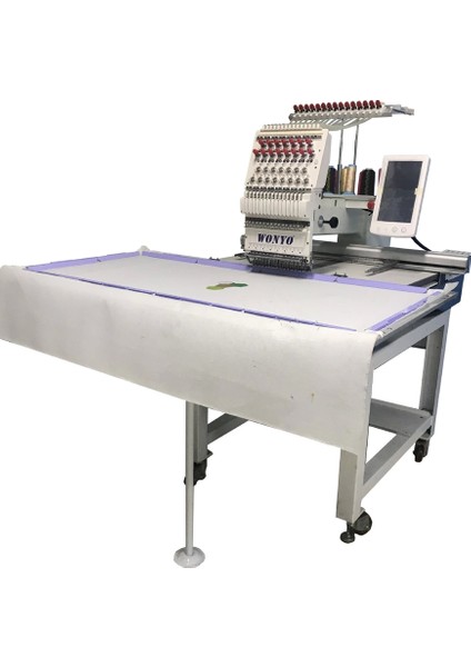 WY1201CML Tek Kafa 12 Iğne Nakış Makinesi (120CM x 50CM Işleme)