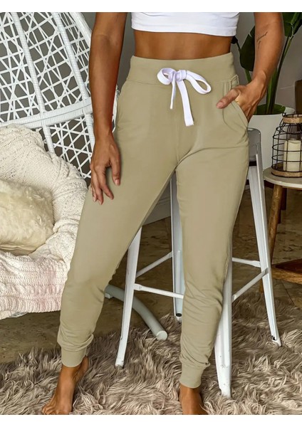 Kısa Kollu Madonna Yaka Viskon Crop Bluz Cepli Iki Iplik Eşofman Takım fiyatları