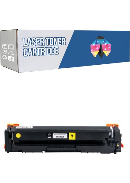 Hp 203A-CF542A T6B60A - T6B80A 1.300 Syf Sarı Muadil Toner