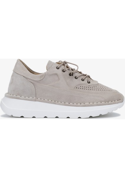Zoe Kadın Bej Süet Deri Sneakers & Spor Ayakkabı 775 26511 Bn Ayk Y24
