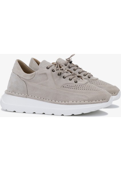 Zoe Kadın Bej Süet Deri Sneakers & Spor Ayakkabı 775 26511 Bn Ayk Y24 fırsatları