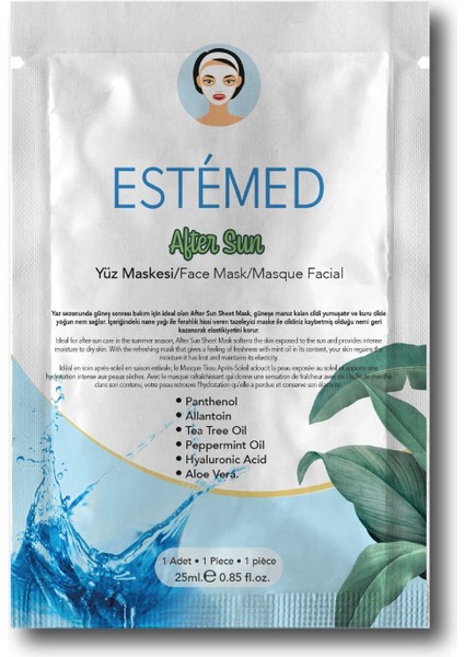 Güneş Sonrası Kağıt Maske - After Sun Sheet Mask