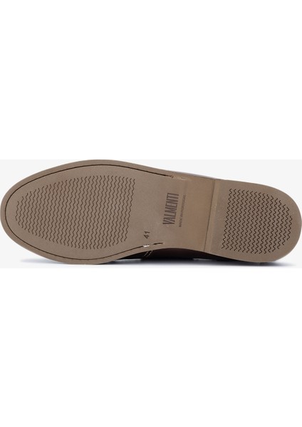 Stormi Erkek Kahverengi Deri Casual Ayakkabı 496 107E Erk Ayk Y24