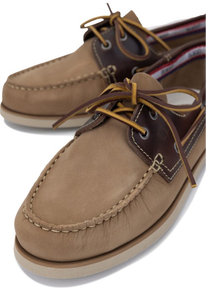 Stormi Erkek Vizon Deri Casual Ayakkabı 496 107E Erk Ayk Y24 modelleri