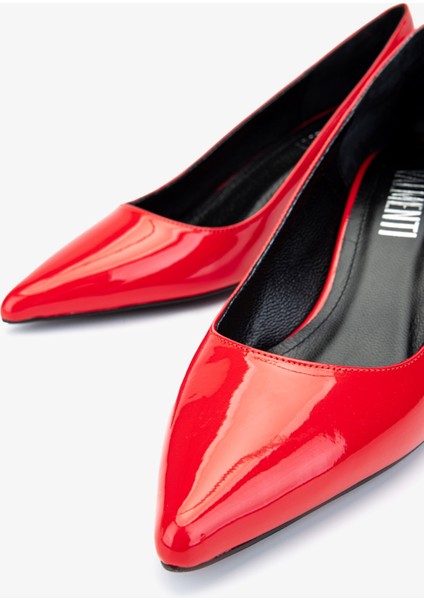 Kadın Kırmızı Vegan Topuklu Ayakkabı 932 1000 Bn Ayk Sk23/24 modelleri