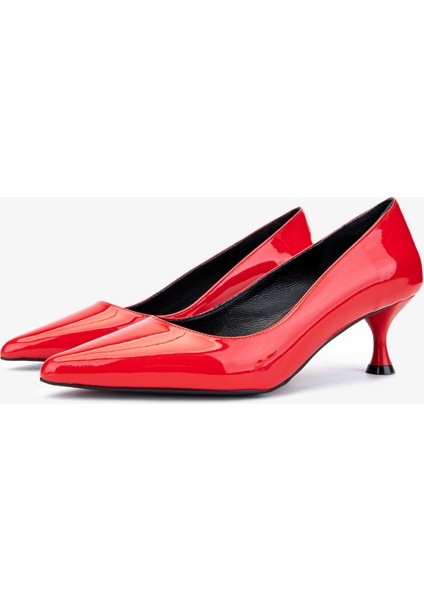 Kadın Kırmızı Vegan Topuklu Ayakkabı 932 1000 Bn Ayk Sk23/24 fırsatları