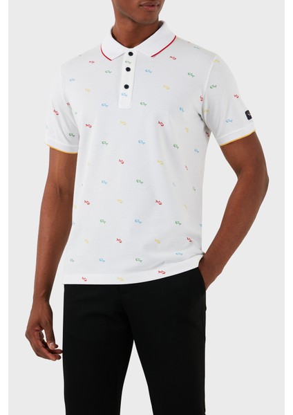 % 100 Pamuk Regular Fit Polo Yaka T Shirt Erkek Polo Yaka T Shirt 23411331 004