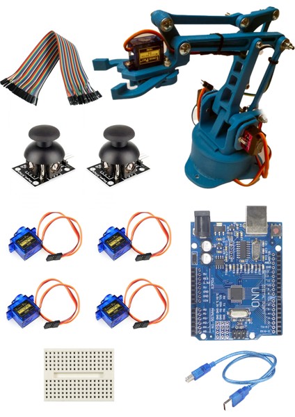 Arduino Robot Kol Tam Set