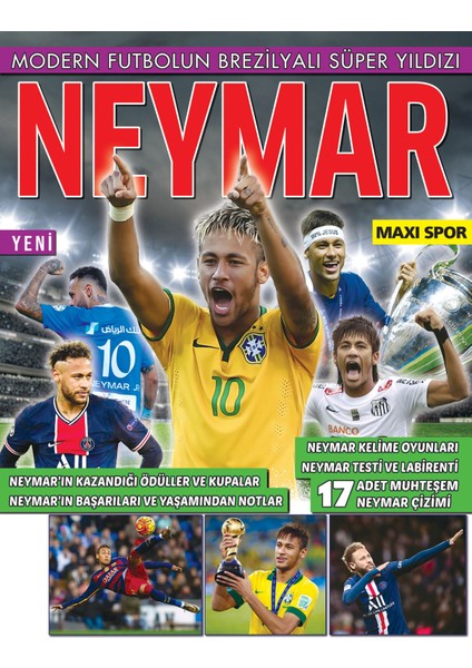 Neymar Özel Albüm Poster Sticker 003