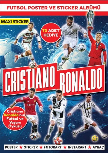 Ronaldo Poster ve Sticker Albümü 001