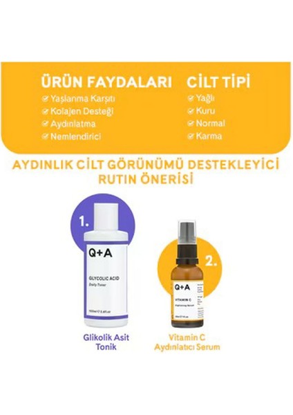 Vitamin C Aydınlatıcı Serum 30 ml