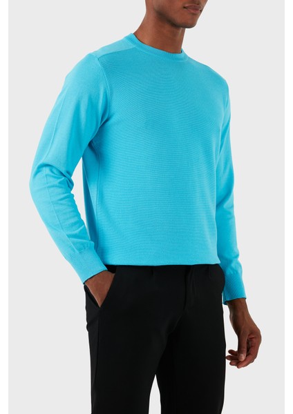 Bisiklet Yaka Pamuklu Triko Kazak Erkek Kazak 23411537 750 fırsatları