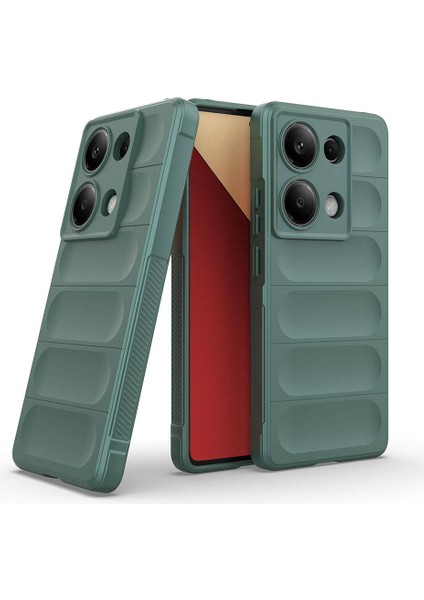 Redmi Note 13 Pro 4g Kılıf Esnek Tpu Oyuklu Arka Yüzey Tasarımlı Zore Etnik Silikon Kapak