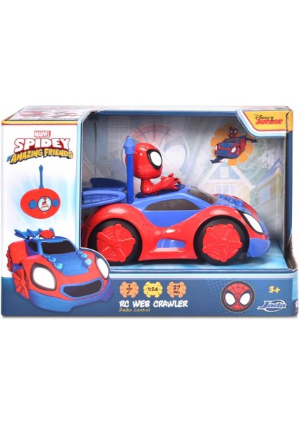 1:24 Marvel Spidey And His Amazing Friends Uzaktan Kumandalı Araba fırsatları