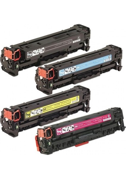 Hp 304A-CC530A Muadil Toner Set Cmyk