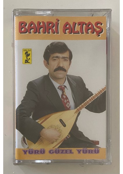 Bahri Altaş Yürü Güzel Yürü Kaset (Jelatininde Sıfır Orjnal Dönem Baskı Kaset)