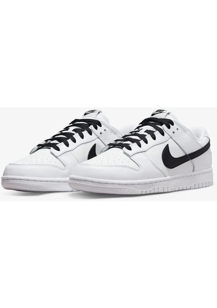 Nıke Dunk Low Retro Günlük Spor Sneaker DJ6188-101 40,5 - Siyah Beyaz fiyatları