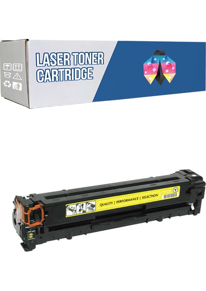 Hp 125A-CB542A Laserjet CM1312NFI Sarı 1.400 Syf Muadil Toner