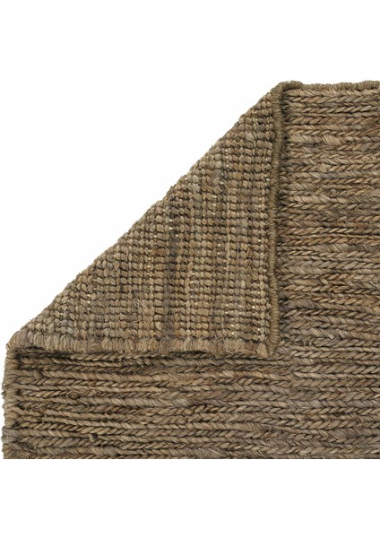 Wicker Kahverengi Halı Jüt Halı Yolluk El Dokuma Jüt Kilim Hasır Halı Bohem El Halısı Otantik Halı