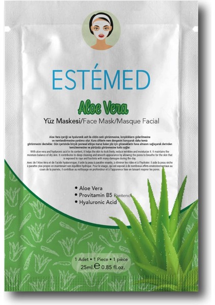 Aloe Vera Kağıt Maske - Aloe Vera Sheet Mask