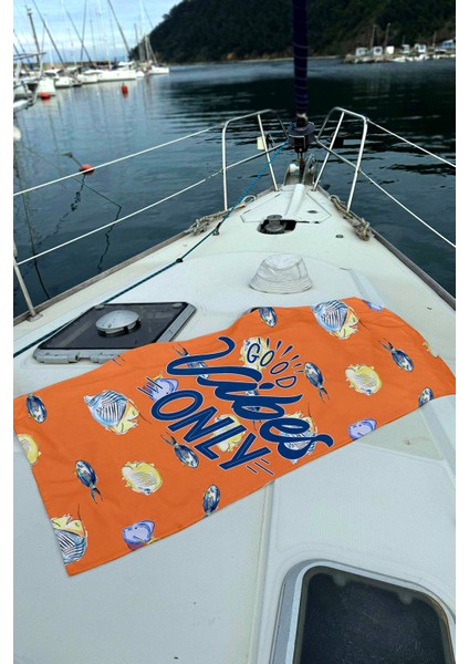 Desenli Deniz Havuz Plaj Havlusu 080 modelleri