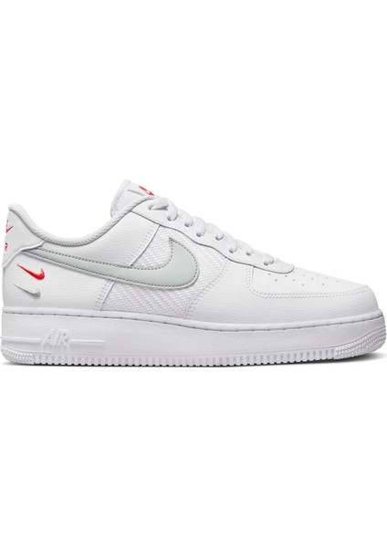 Air Force 1'07 Erkek Spor Ayakkabı FD0666-100-BEYAZ Gri 44.5 - Beyaz-Gri