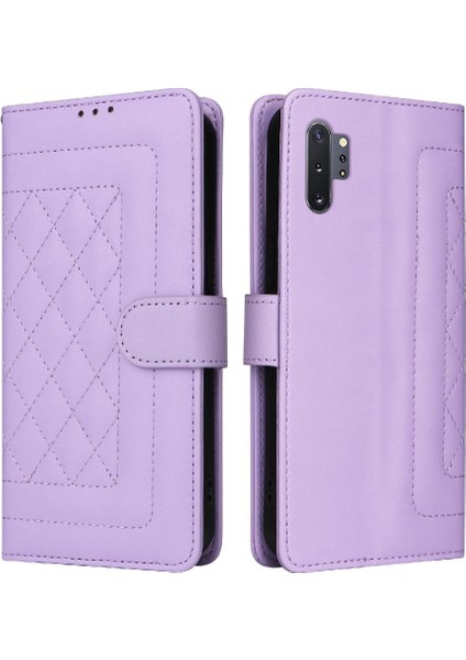 Samsung Galaxy Not 10 Artı Basit Iş Deri Kılıf Için Flip Case (Yurt Dışından)
