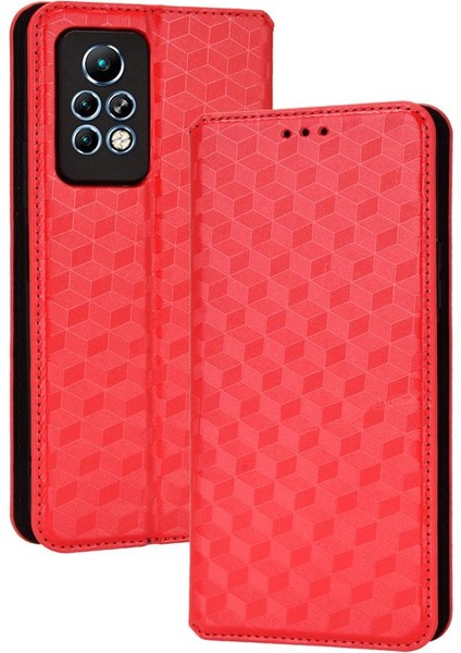 Infinix Not 11 Pro 3D Desen Manyetik Kapatma Kart Yuvaları Tutucu Için Kılıf (Yurt Dışından) modelleri