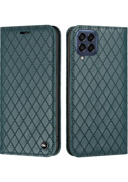Samsung Galaxy M33 5g Manyetik Kabuk Kart Yuvaları Tutucu Flip (Yurt Dışından)