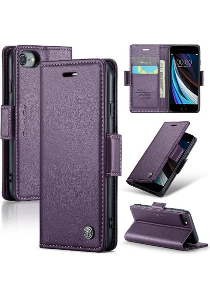 IPhone 6/6s Kart Yuvası Anti Dolandırıcılık Darbeye Dayanıklı Durumda Cüzdan (Yurt Dışından)