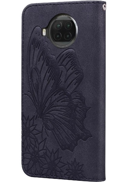 Xiaomi 10T Lite Için Kılıf Flip Telefon Kılıfı Deri Cüzdan Büyük Kelebek (Yurt Dışından) indirimleri