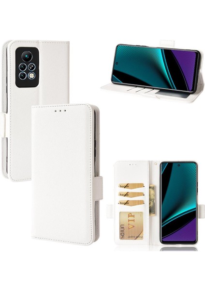 Infinix Not 11 Pro Manyetik Yan Toka Kart Yuvaları Tutucu Cüzdan Için Kılıf (Yurt Dışından) fiyatları