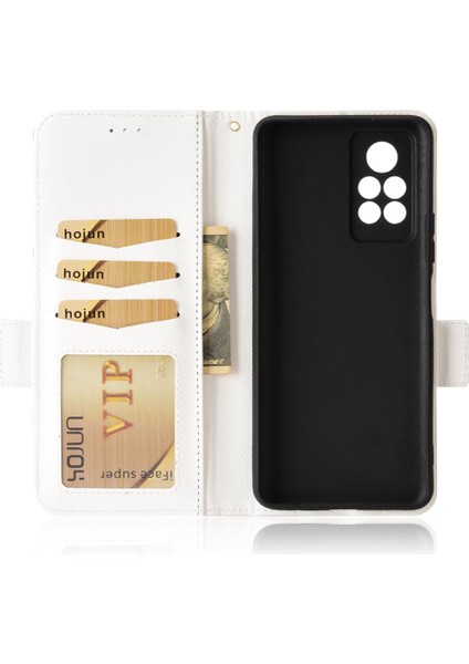 Infinix Not 11 Pro Manyetik Yan Toka Kart Yuvaları Tutucu Cüzdan Için Kılıf (Yurt Dışından) indirimleri