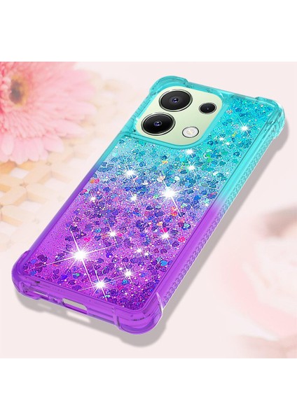 Xiaomi Redmi Için Not 13 4g Akan Sparkle Hareketli Kapak Temizle Tampon (Yurt Dışından) modelleri