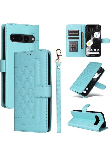 Google Piksel 7 Pro Deri Kılıf Için Flip Case Basit Iş Flip Kapak (Yurt Dışından)